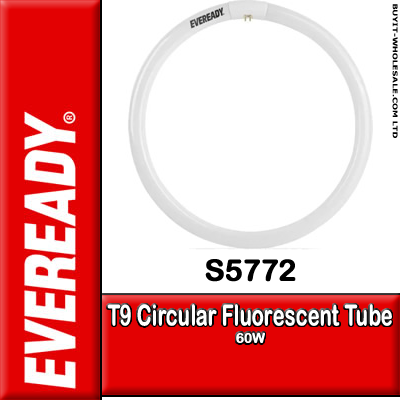 Eveready S5772 60W T9 White Triphosphor Circular Fluorescent Tube