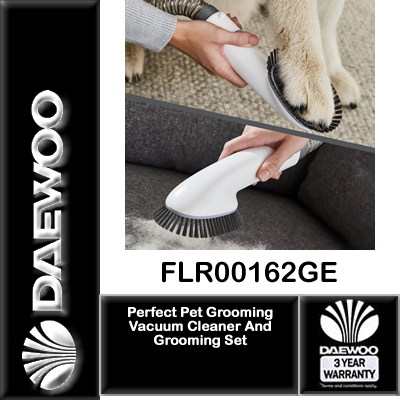 *** In Store Only *** Daewoo FLR00162GE Perfect Pet Grooming Vacuum Cleaner And Grooming Set - Image 7