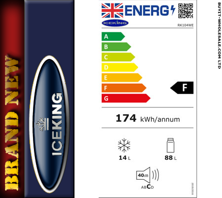 IceKing RK104W.E - Energy Label