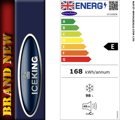 IceKing CF100EW - Energy Label